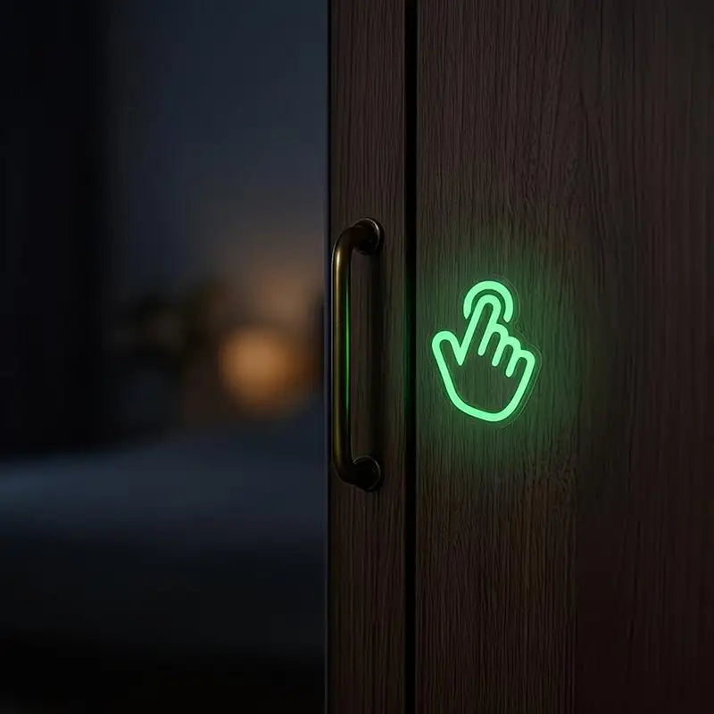 Glow in the Dark Stickers for Switches, Stairs & Motorcycle