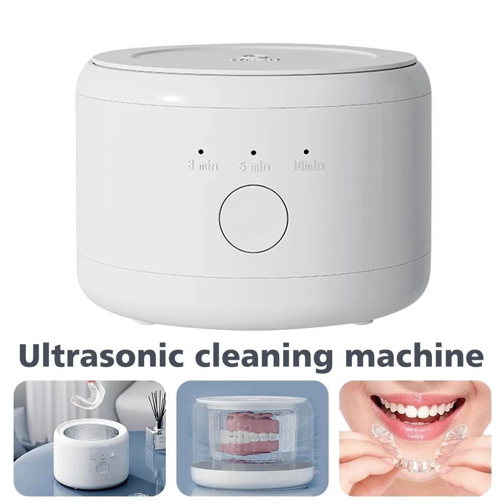 50kHz Ultrasonic Cleaner for Jewelry, Glasses & Dental Braces
