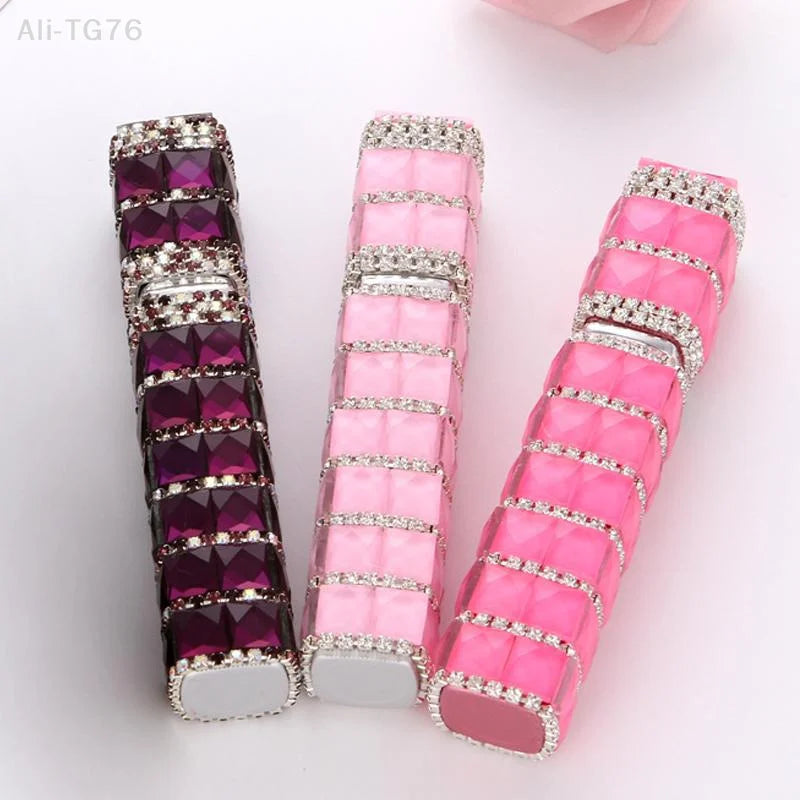 Rhinestone Refillable Perfume Atomizer 12ml Travel Spray Bottle