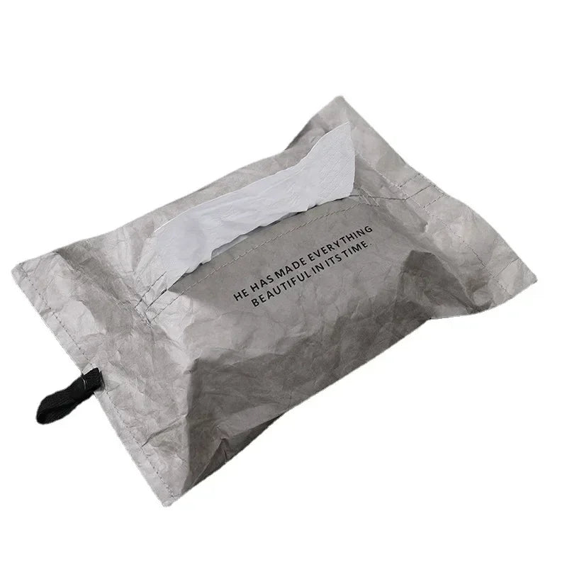 Microfiber Tissue Box Cover – Car & Home Tissue Holder