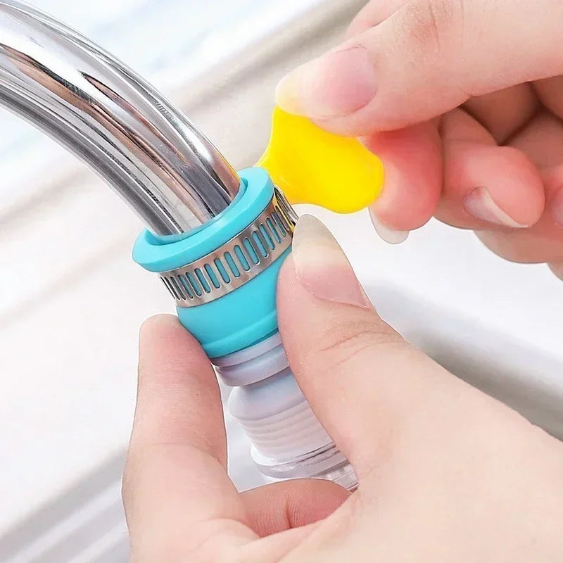 Faucet Sprayer Head 360 Rotation Flexible Extender Adapter Water