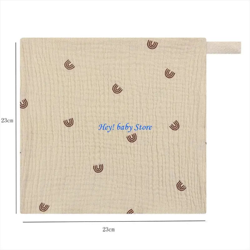 5-Pack Baby Cotton Washcloths – Soft Burp Cloths & Facecloths