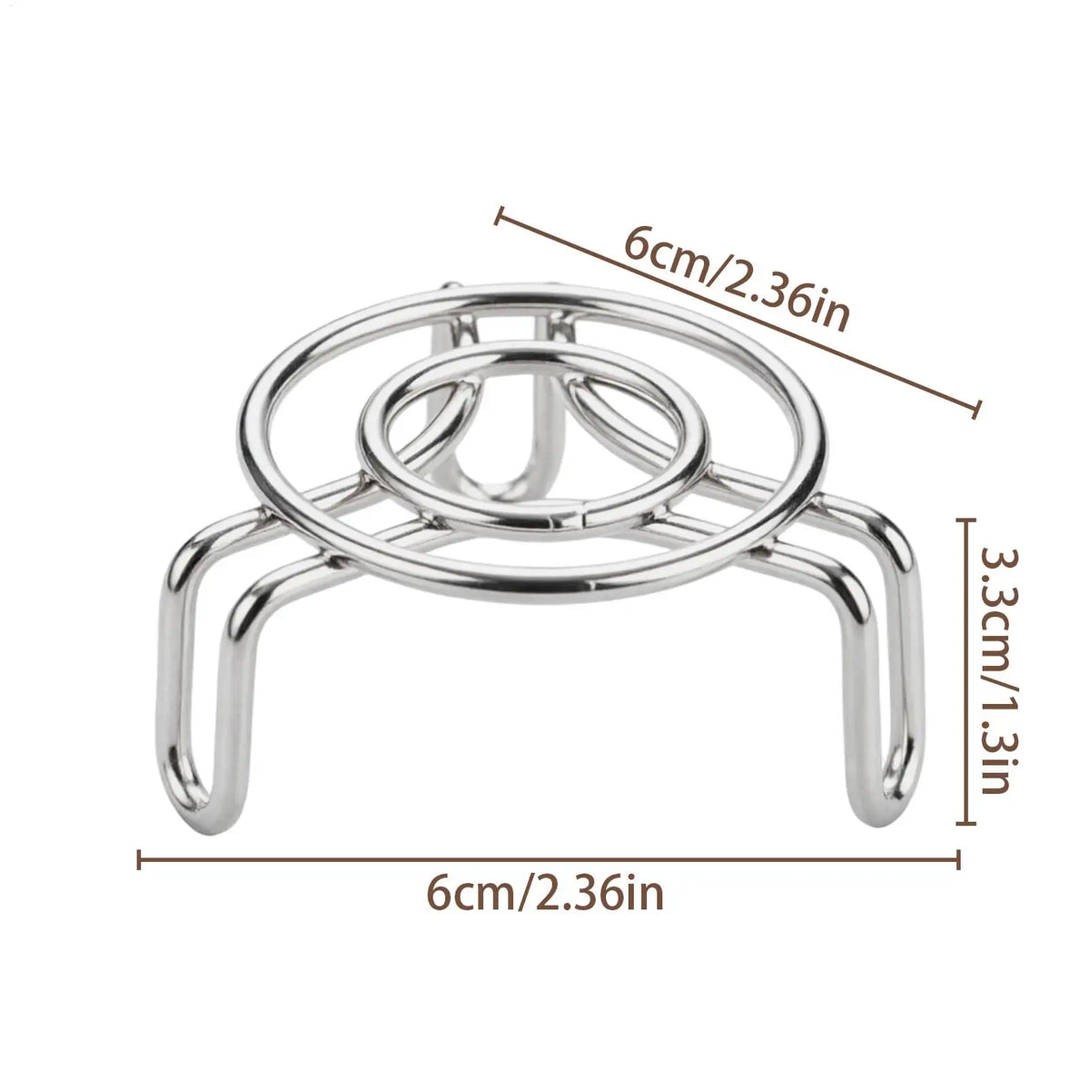Mini Steamer Rack Multi-functional Stainless Steel Egg Water-steaming