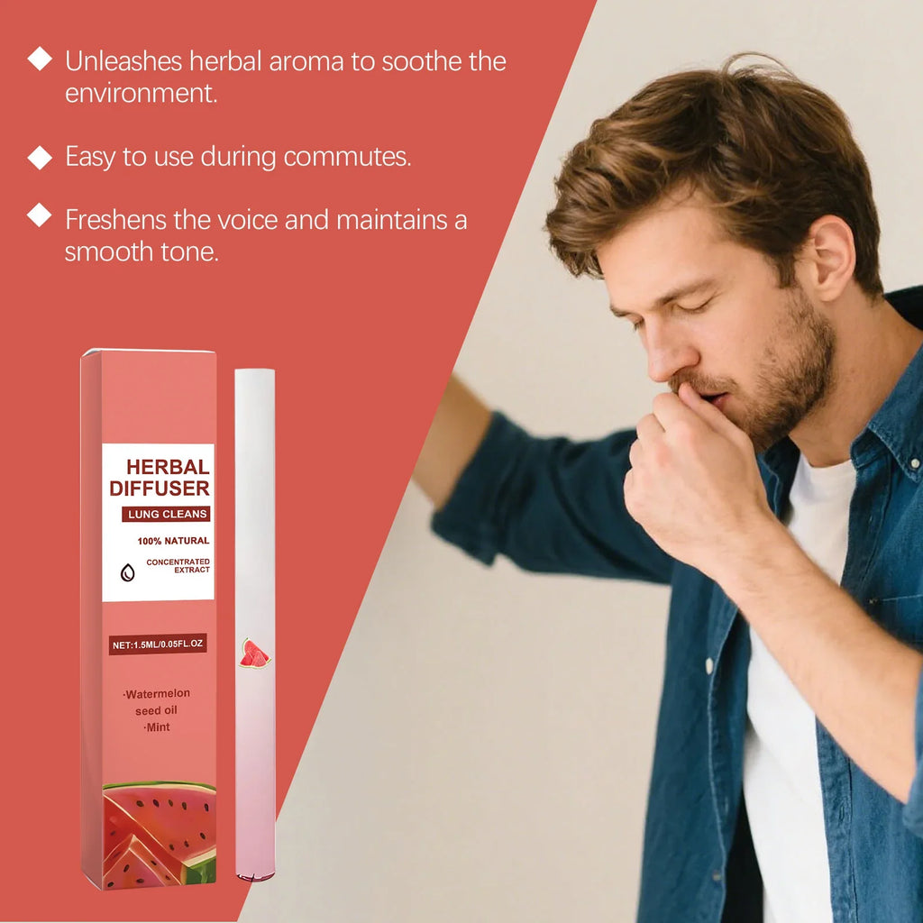 Herbal Aromatherapy Diffuser Pen | Relax, Focus & Breathe Clear