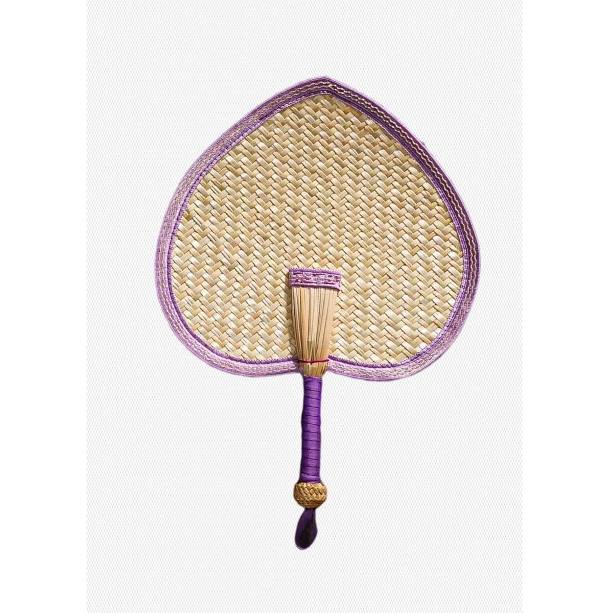 Hand-woven Woven Straw Hand Fan Old Summer Natural Environmentally