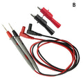 Gold-Plated Needle Tip Multimeter Test Probe Leads – 2 Pcs