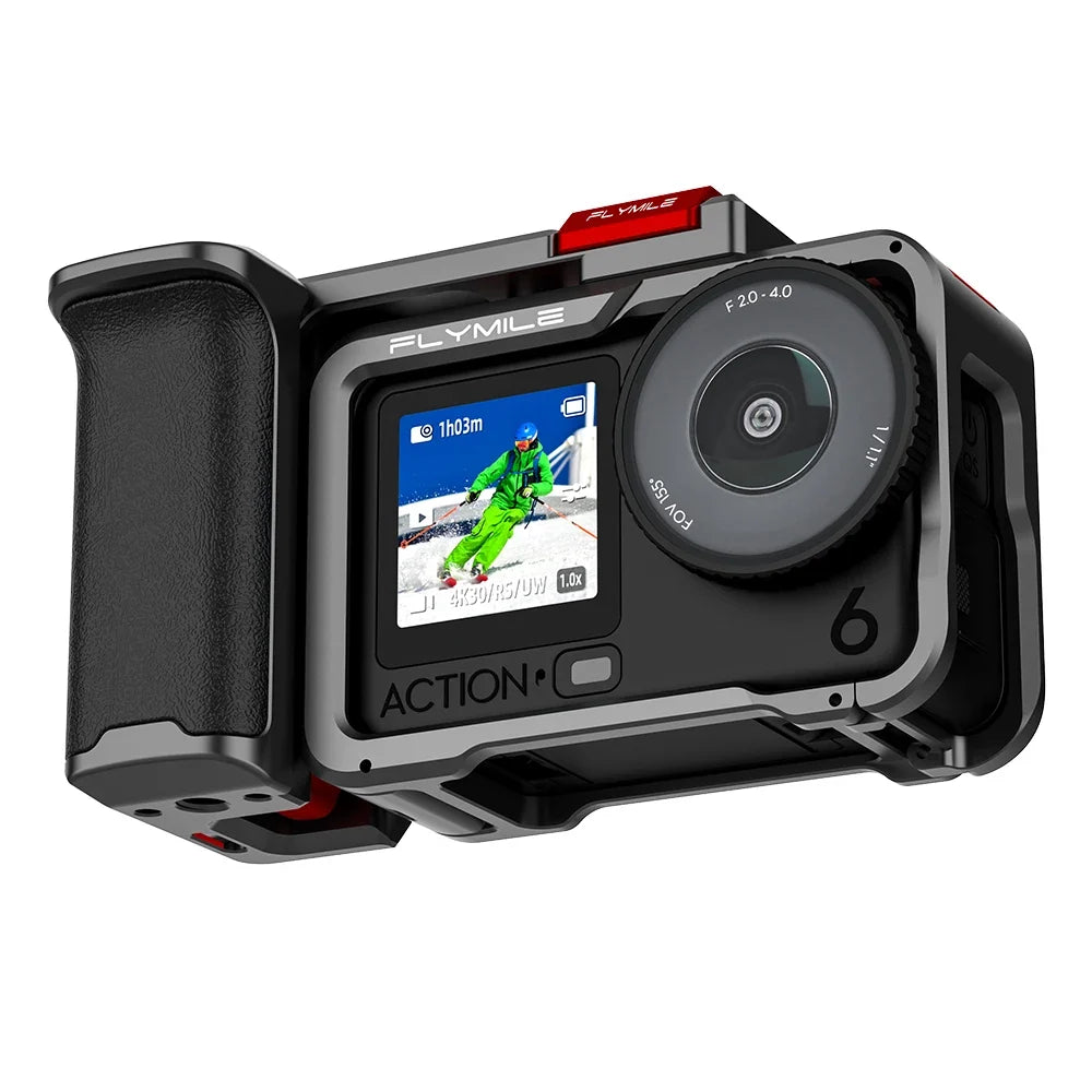 DJI Osmo Action 6 Aluminum Cage & Street Photography Mount Set