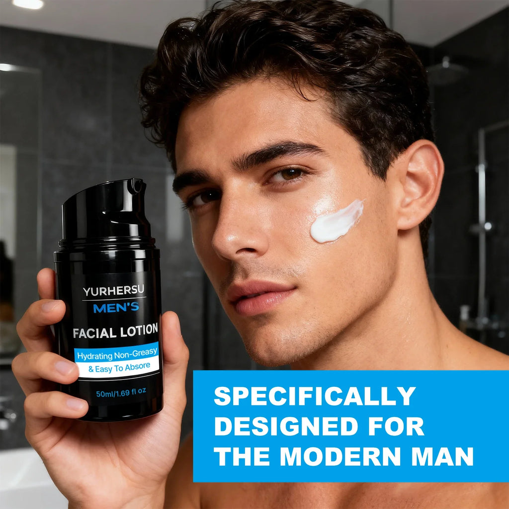 YURHERSU Men's Niacinamide Moisturizing Face & Body Lotion 50ml