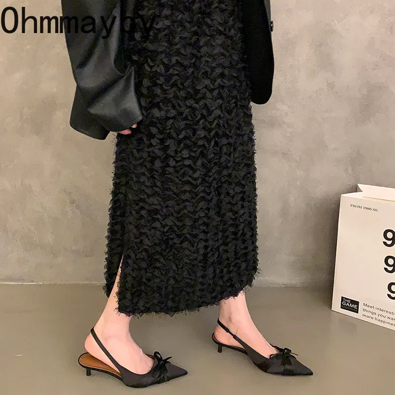 Women's High Heel Butterfly-Knot Slingback Sandals | Party Pumps