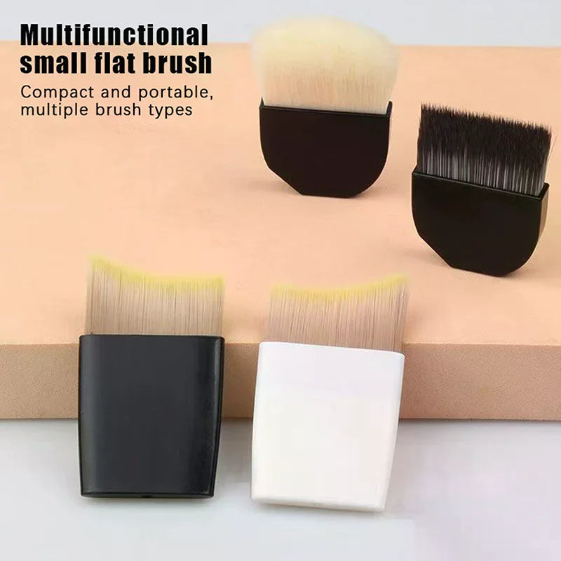 Crescent Foundation Brush – Ultra-Thin Fluffy Soft Bristle Tool