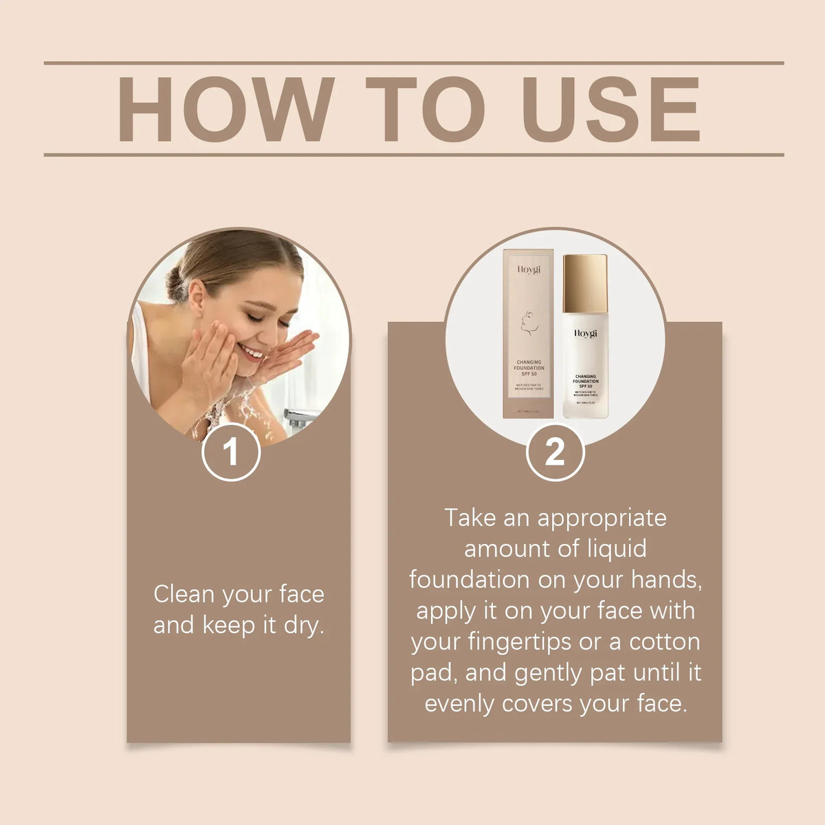 Lightweight Matte Liquid Foundation Concealer – Moisturizing
