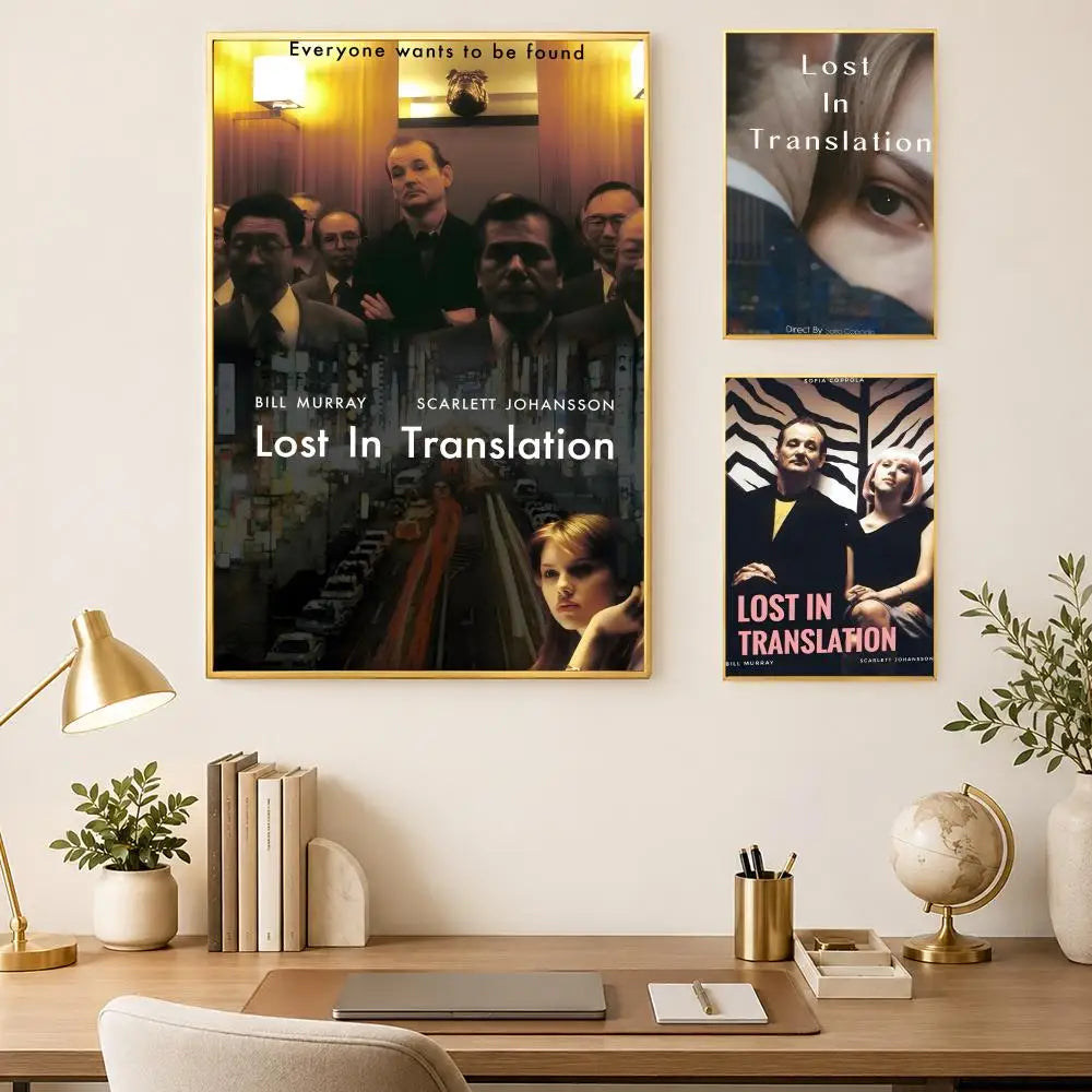 Lost in Translation Movie Poster – Self-Stick HD PVC Wall Art