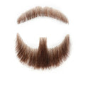 Black Human Hair Full Lace Fake Beard & Mustache – Cosplay