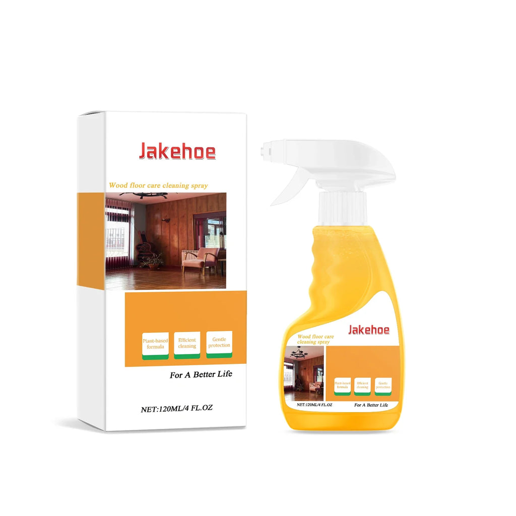Jakehoe Wood Floor Cleaning & Polish Spray – Beeswax 120ml