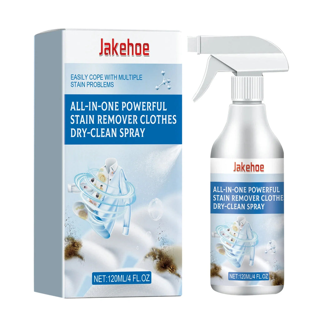 Waterless Dry-Clean Stain Remover Spray for Clothes – 120ml