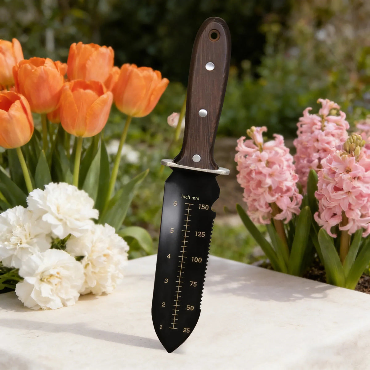 Stainless Steel Garden Hand Shovel, Cultivator & Weeder Set