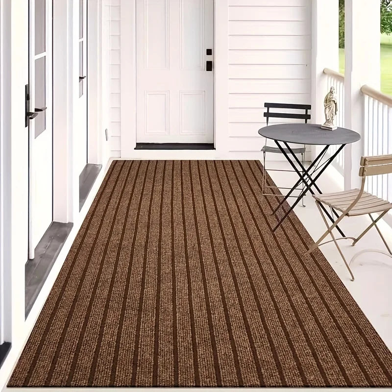 Self-Adhesive Non-Slip Striped Kitchen & Hallway Floor Mat