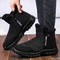Men's Insulated High-Top Snow Boots – Warm Slip-On Winter Boot
