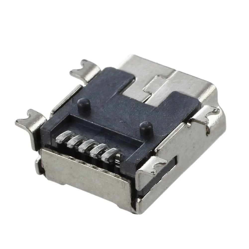 A36T-2X Replacement Mini USB B Female 5 Pin PCB Board Mount Jack