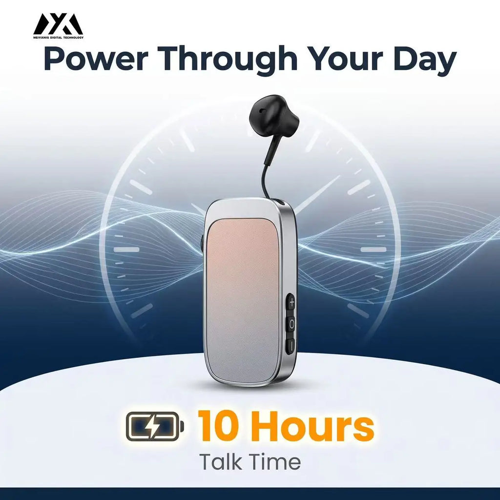 K30 Single Ear Bluetooth Earphone – Voice Changer & LED