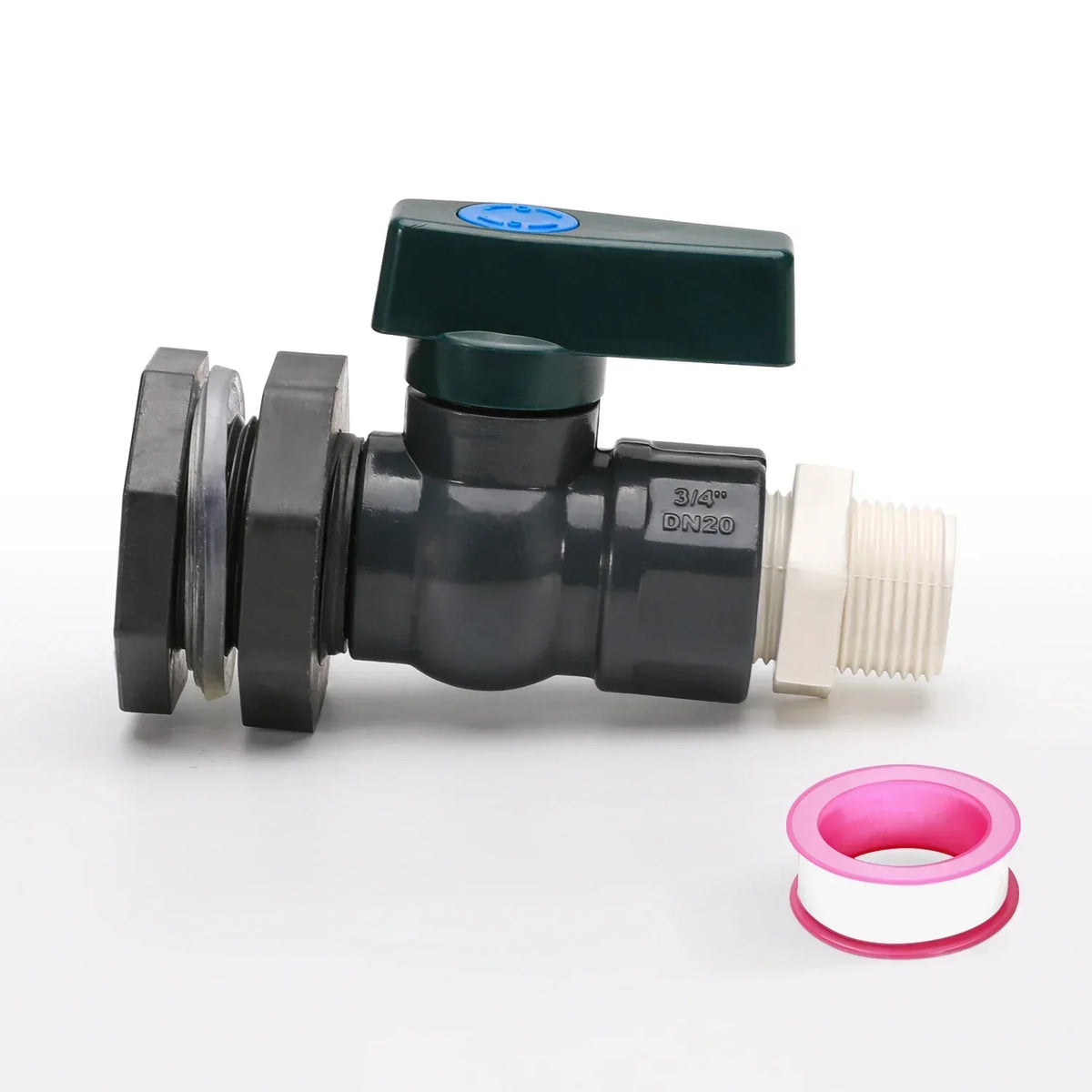 PVC Rain Barrel Spigot Kit – Drain Adapter & Connector
