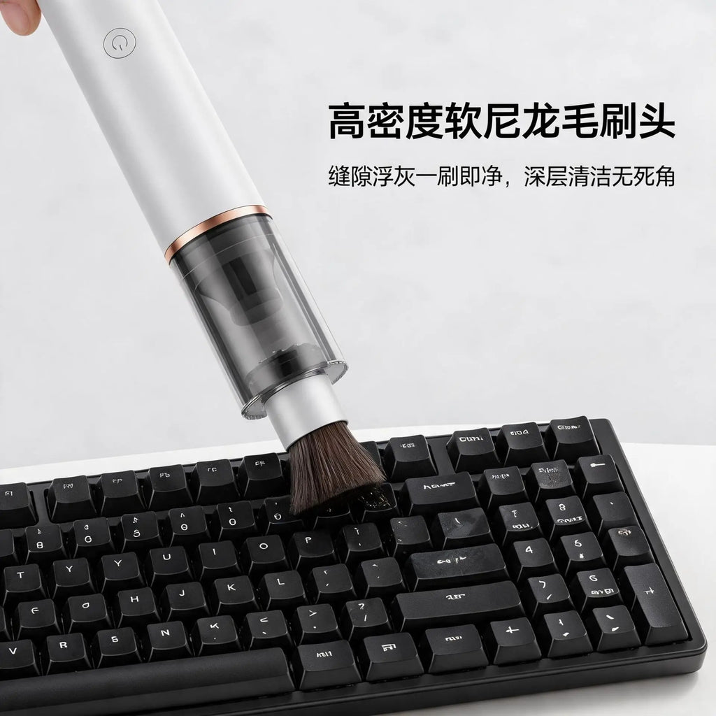 Mini Wireless Handheld Vacuum – Desk, Keyboard & Piano Cleaner