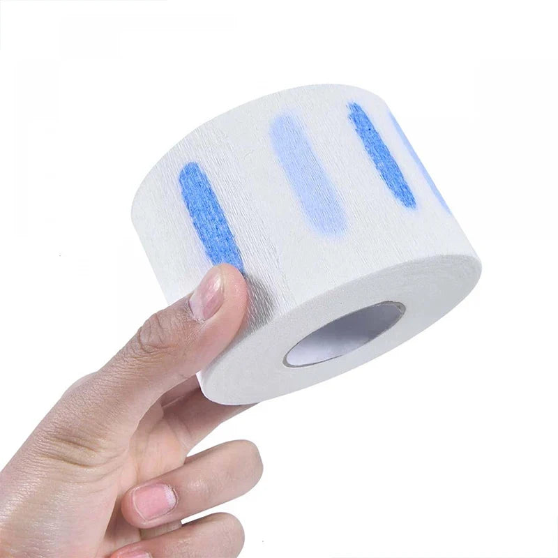 Salon Neck Paper Strips – Stretchy Disposable Hairdressing Cover