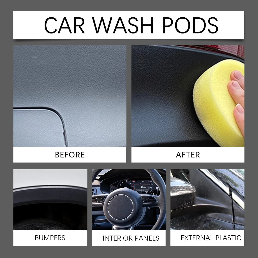 RayHong Automotive Plastic Coating Agent Set – Gloss & UV Care
