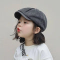 Kids Newsboy Cap | Soft Cotton Baby Toddler Hat Spring Autumn