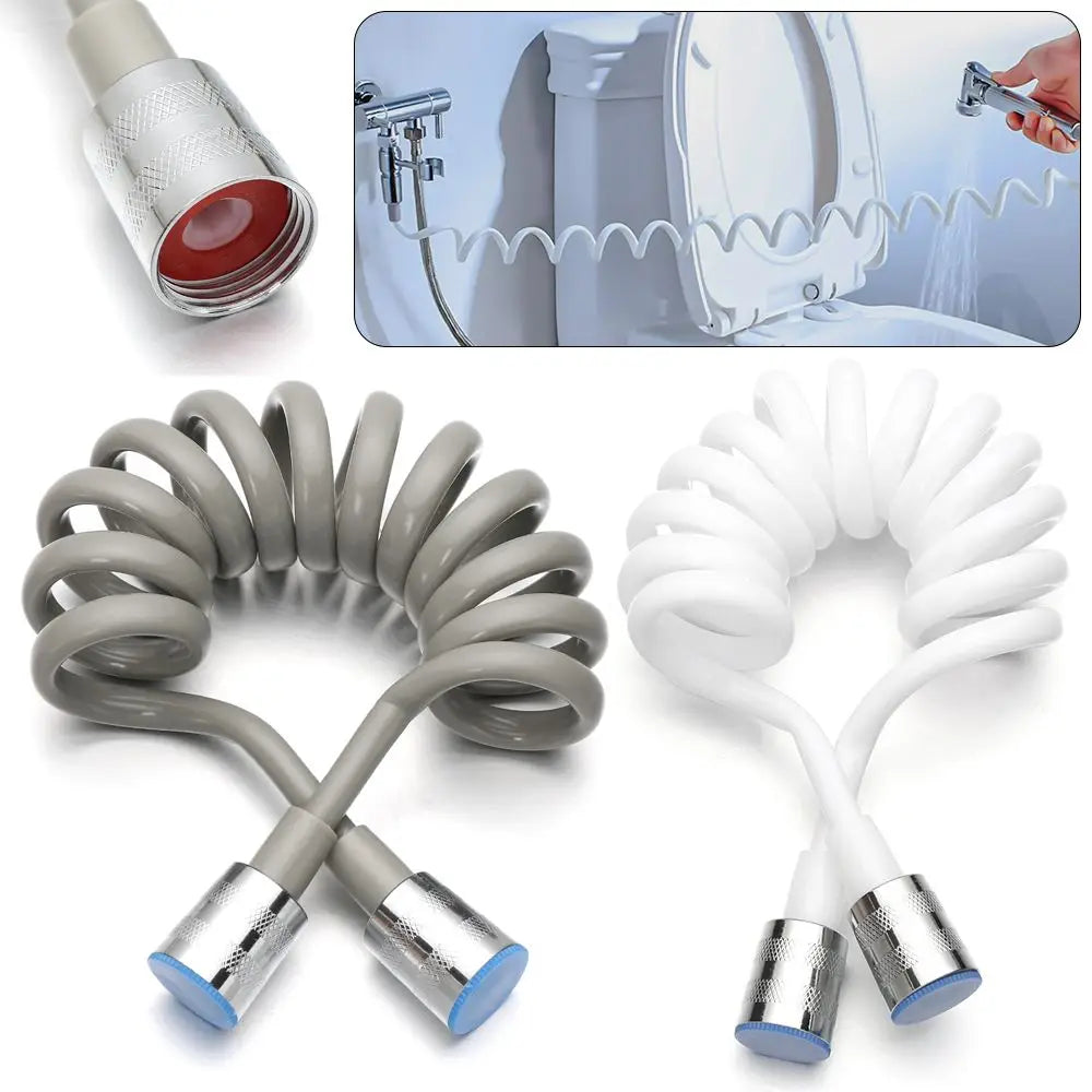 1 5 2 3meter Anti-wrap Telephone Line Spring Shower Hose Water