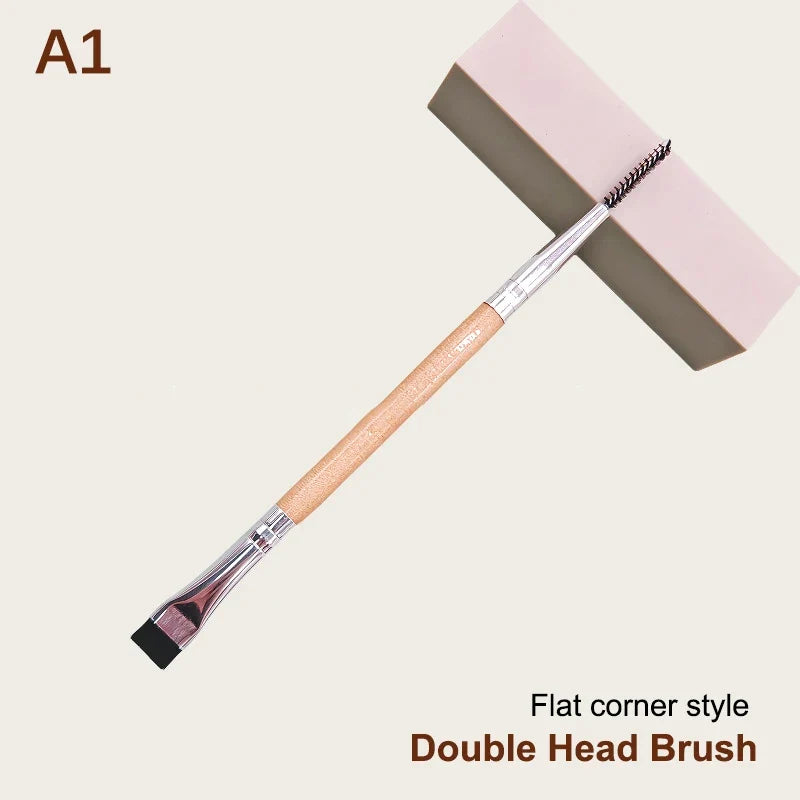 2-in-1 Eyebrow & Eyelash Spoolie Brush | Dual Ended