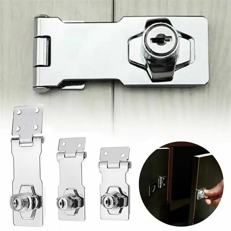 3-Digit Combination Password Lock Security Door Bolt Cabinet Drawer