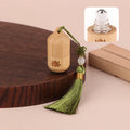 Bamboo Glass Roll-On Bottle 1ml | Perfume & Essential Oil Roller