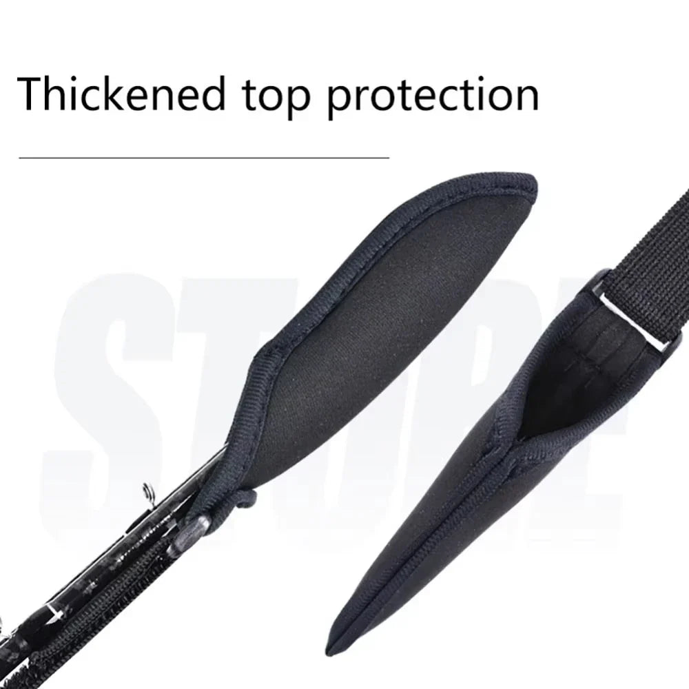 Adjustable Neoprene Fishing Rod Holder Strap & Protector