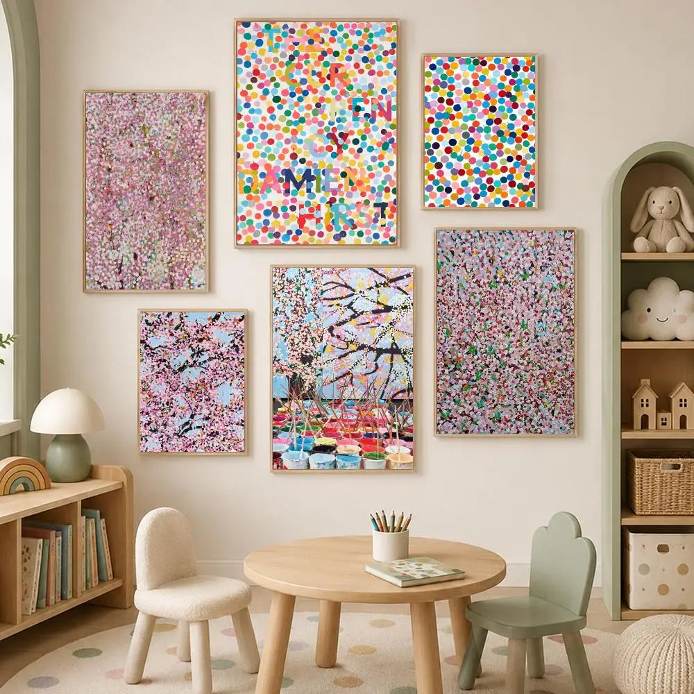 Damien Hirst HD PVC Self-Stick Wall Art Poster | Waterproof Decor