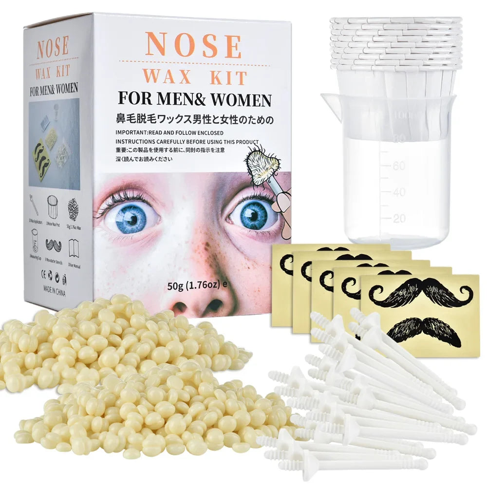 Hailicare Nose Wax Kit – Painless Paper-Free Hair Removal