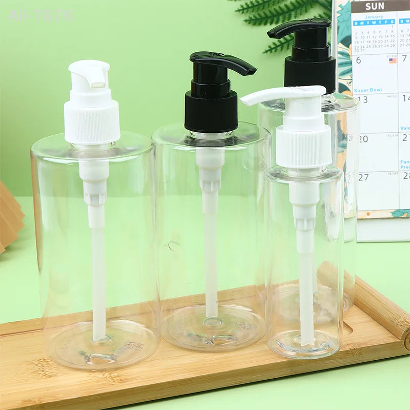 Refillable Travel Pump Bottle for Shampoo, Lotion & Cosmetics