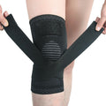 Compression Knee Sleeve with Bandage for Sports & Fitness