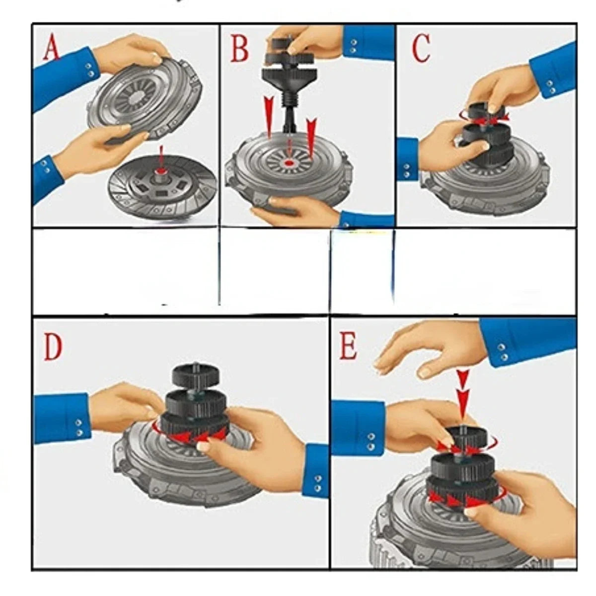 Universal Clutch Alignment Tool – Fits 99% of Clutches