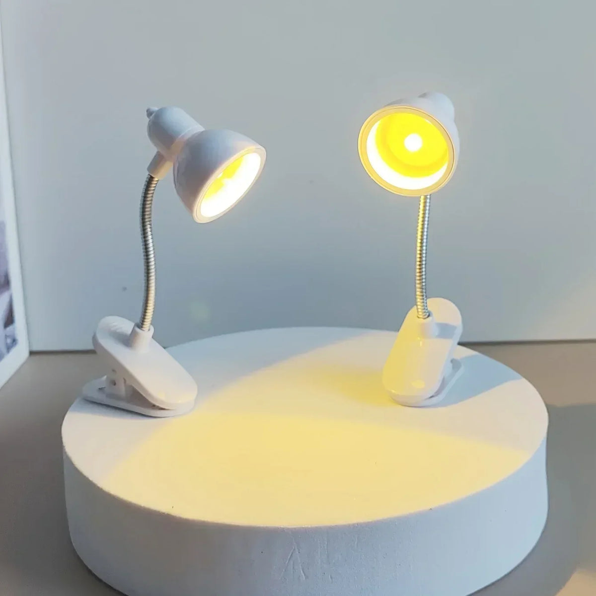 Portable Clip-On Reading Light | Battery Powered Book Lamp