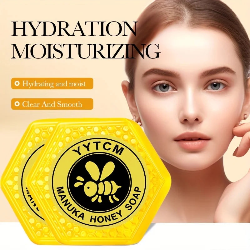 Manuka Honey Handmade Bar Soap – Face, Body & Hand 65g