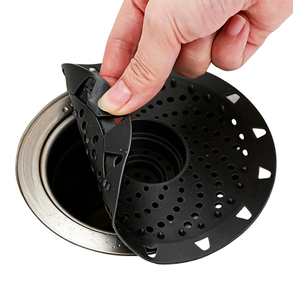 Shower Drain Hair Catcher – Anti-Clog Tub & Sink Cover