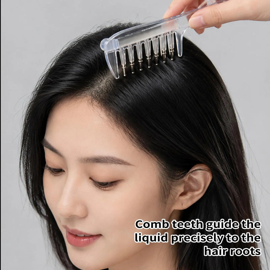 Scalp Oil Applicator Comb – Portable Roller Massage Hair Tool