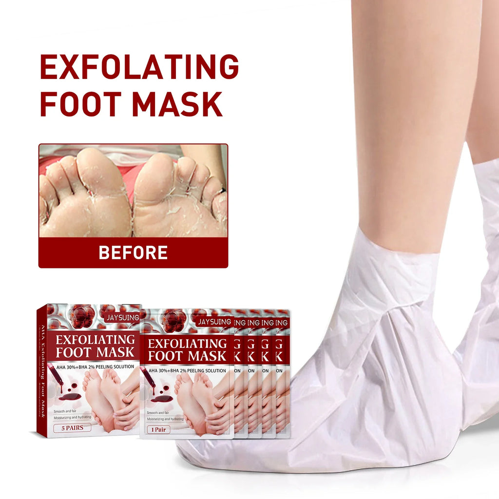 AHA Exfoliating Foot Mask – Dead Skin Removal & Moisturizing