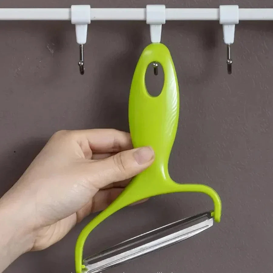Wide Mouth Vegetable & Fruit Peeler – Stainless Steel Blade