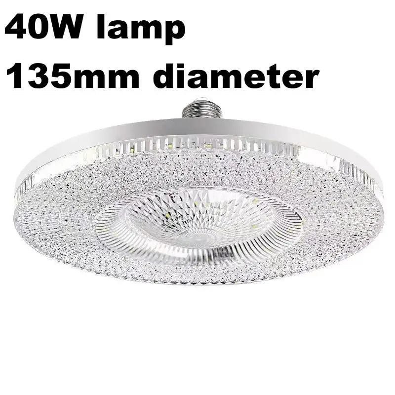E27 LED Crystal UFO Bulb – Ultra-Bright Energy-Saving Light