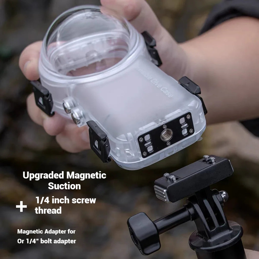 60m Waterproof Dive Housing for Insta360 X4 Air | Underwater Case