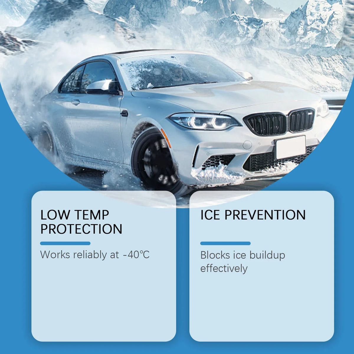 Car Windshield Deicer Spray – Fast Ice & Frost Remover 100ml