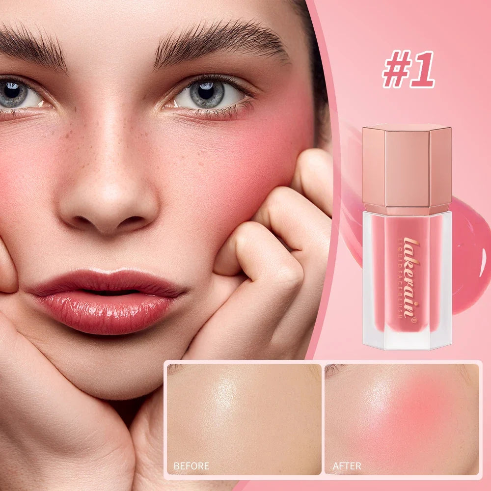 Liquid Blush Stick – Waterproof Cream Blush for Cheeks & Lips