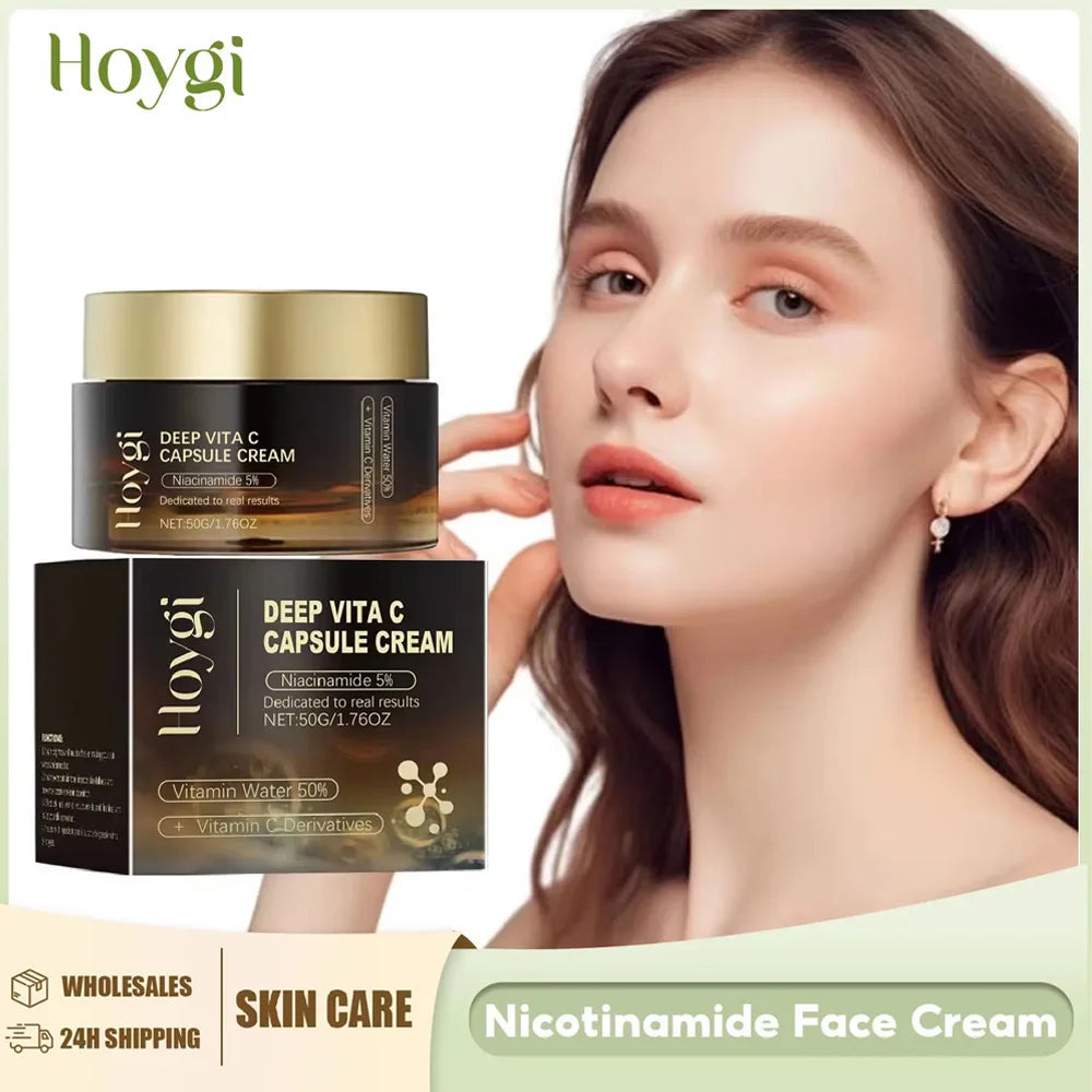 Vitamin C Capsule Facial Cream Even Skin Tone Pigmentation Removal